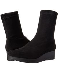 ganni western suede ankle boots